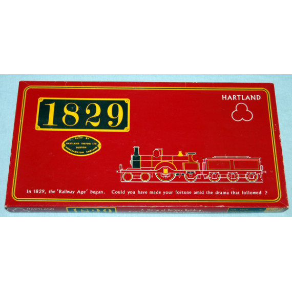 1829 - Railway Board Game by Hartland Trefoil Ltd (1982)