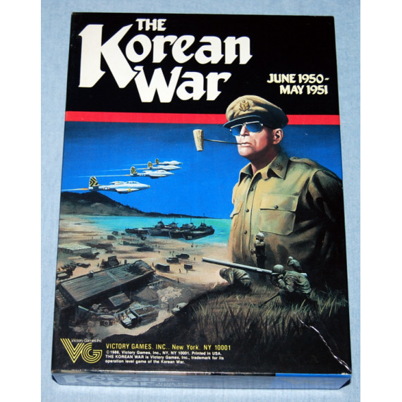 The Korean War : June 1950 - May 1951 Board Game by Victory Games (1986) Unplayed