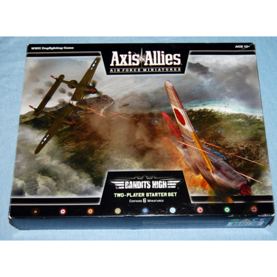 Axis and Allies Air Force Miniatures - Bandits High Starter Set by Wizards of the Coast (2013) Unplayed