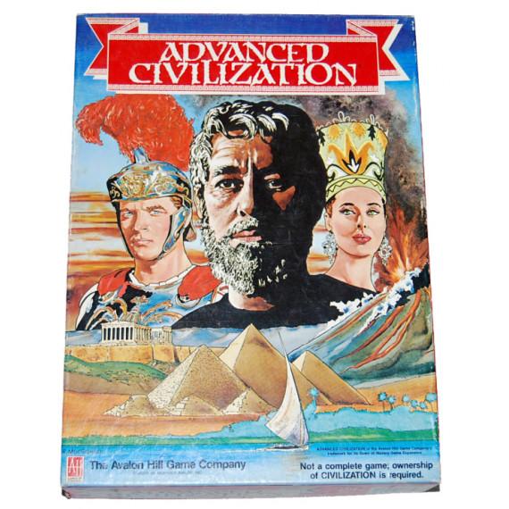 Advanced Civilization Board Game by Avalon Hill (1991) 