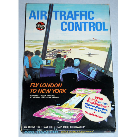 Air Traffic Control Board Game by Airfix  (1975)