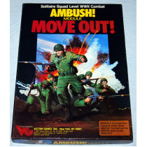 Ambush Expansion Module 1 -Solitaire Squad Level World War 2 Combat Board Game by Victory Games (1984)