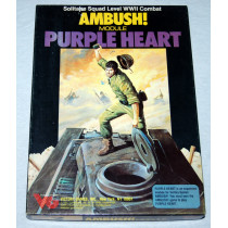 Ambush Purple Heart Expansion - Module 2 Solitaire Squad Level World War 2 Combat Board Game by Victory Games (1985) Unplayed
