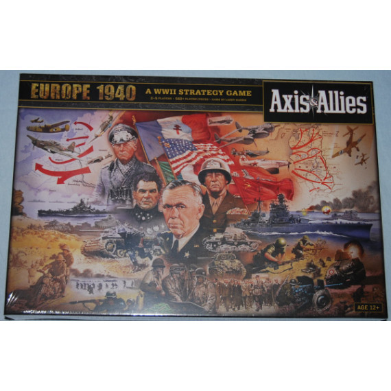 Axis & Allies Europe 1940 Board Game by Avalon Hill Games (2010) New  
