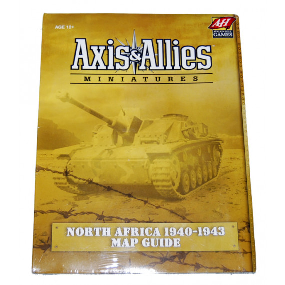 Axis and Allied Miniatures- North Africa 1940-1943 Map Guide by Avalon Hill (2008)