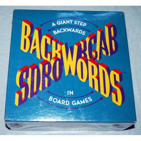 Backwords - Board Game by Random House (1988) New
