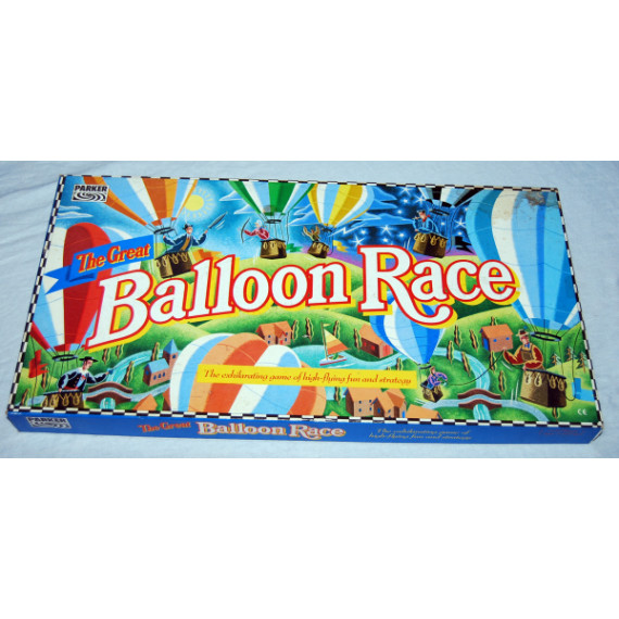 The Great Balloon Race  - Family Board Game by Parker (1991)