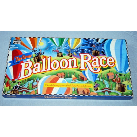 The Great Balloon Race  - Family Board Game by Parker (1991) Unplayed