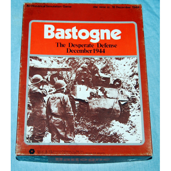 Bastogne - The Desperate Defense December 1944 by SPI (1976)