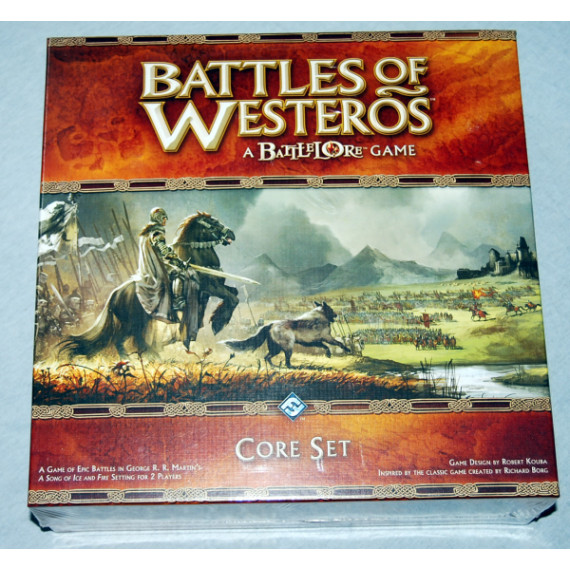 Battles of Westeros - Core Set  Board Game by Fantasy Flight Games (2010) New