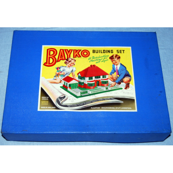 Bayko Building Set No 2 by Bayko (1950's) Unused