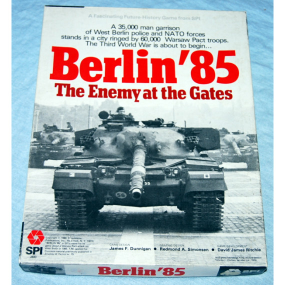 Berlin 85 - The Enemy at the Gates by SPI (1980) Unplayed