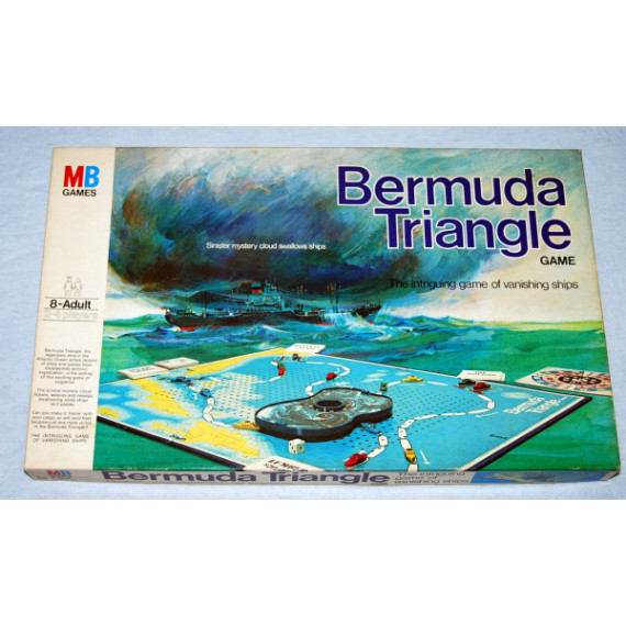 Bermuda Triangle - Board Game by MB Games (1975)