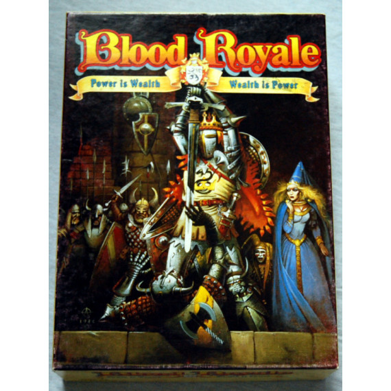 Blood Royale Board Game by Games Workshop (1987) Unplayed