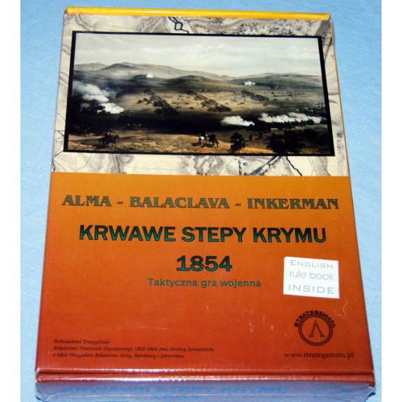 The Bloody Steppes of Crimea - Strategy / War Board Game by Strategemata  (2014) New