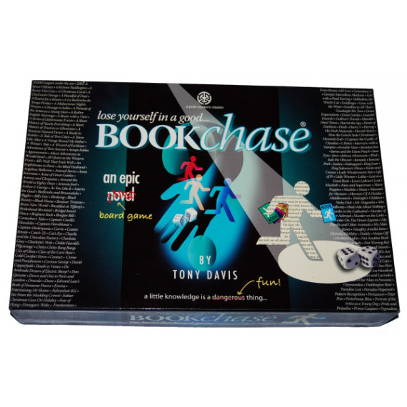 Bookchase Board Game by Tony Davis (2007) Unplayed
