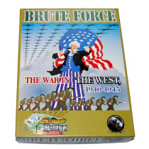 Brute Force - The War in the West 1940 - 1945 Strategy/War Board Game by Clash of Arms (2002) Unplayed