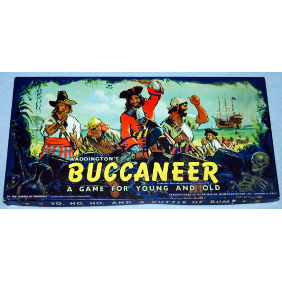 Buccaneer Board Game by John Waddington (1958)