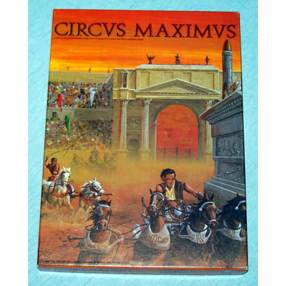 Circus Maximus - Chariot Racing Board Game by Avalon Hill (1979)