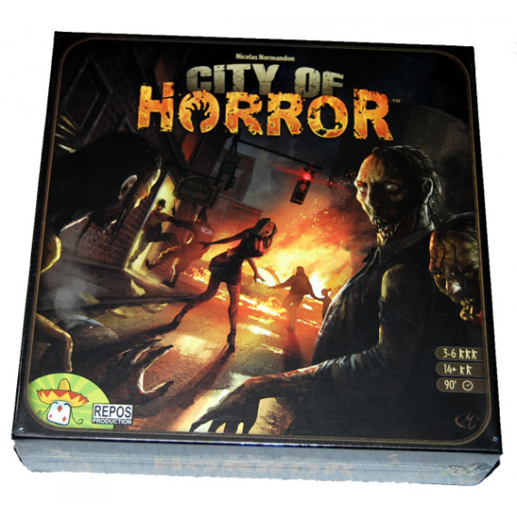 City of Horror - Survival Board Game by Repos Production (2012) New