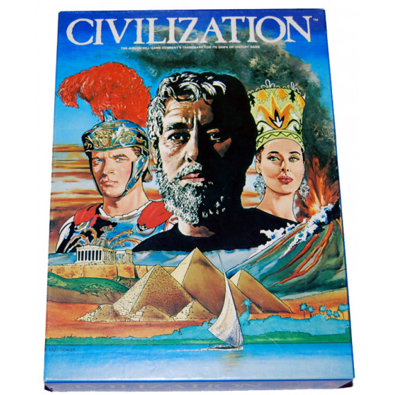 Civilization Board Game by Avalon Hill (Unplayed) 1982