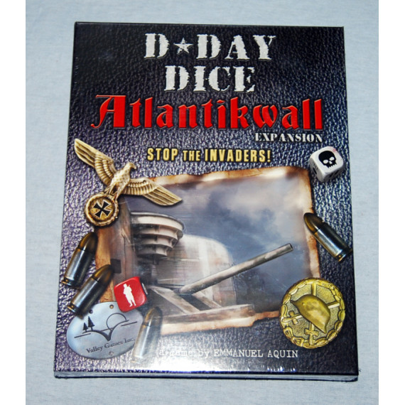 D Day Dice- Atlantikwall Expansion by Valley Games (2012) New
