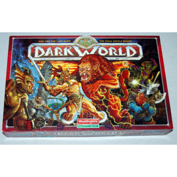 Dark World - Fantasy Adventure Board Game by Waddingtons (1991)