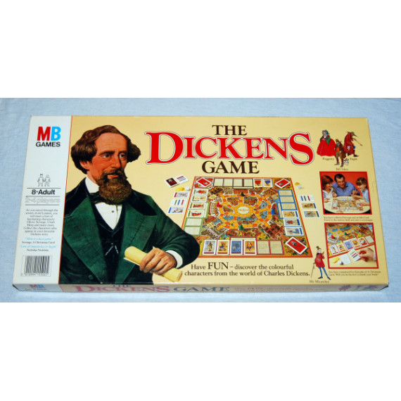 The Dickens Game - Family Board Game by MB Games (1983) Unplayed