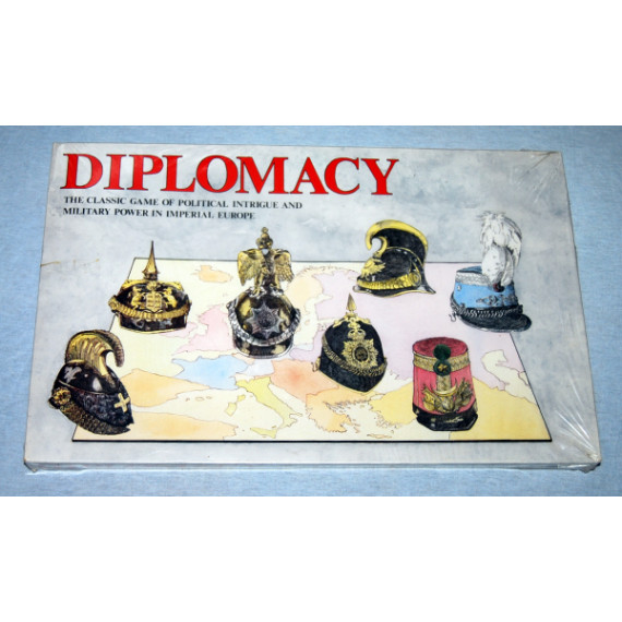 Diplomacy - A Game of Political and Military Conflict by Gibson Games (1989) Unplayed