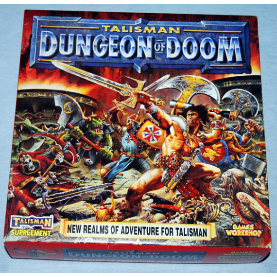Talisman 3rd Edition- Dungeon of Doom Board Game by Games Workshop (1994)  Unplayed
