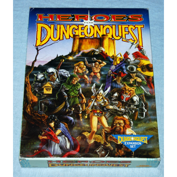 Heroes for Dungeonquest by the Games Workshop (1987) Unplayed