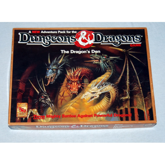 Dungeons and Dragons - The Dragon Den Expansion by TSR (1992) Unplayed