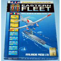 Second World War at Sea - Eastern Fleet - The Strategy / War Board Game by Avalanche Press (2001) Unplayed