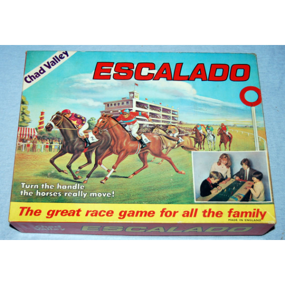 Escalado - Horse Racing Game by Chad Valley (1965) 