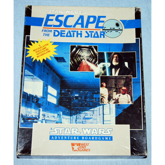 Star Wars - Escape the Death Star Board Game by West End Games (1990)