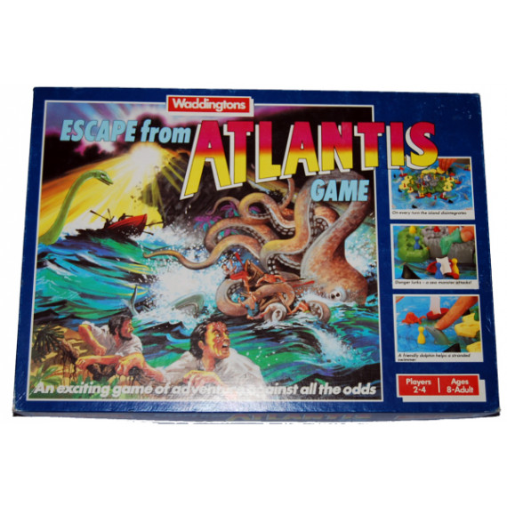 Escape from Atlantis Game by Waddingtons (1986)