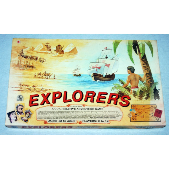 Explorers - Adventure Board Game by Family Pastimes (1982) Unplayed