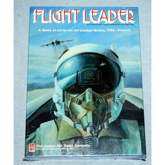 Flight Leader - Game of Air to Air Jet Combat Tactics by Avalon Hill (1986) New