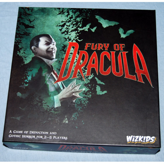 Fury of Dracula Board Game by Wizkids (Fourth Edition)  - 2018 (As New)