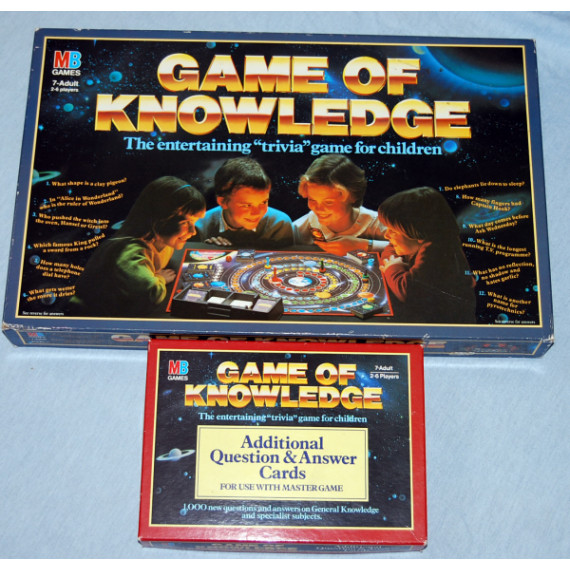 Game of Knowledge with Extension Kit by MB Games (1984)
