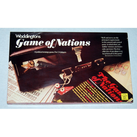 Game of Nations - Political Strategy Game by Waddingtons (1977)