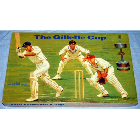 The Gillette Cup - Cricket Board Game by Ariel (1970)