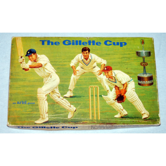 The Gillette Cup - Cricket Board Game by Ariel (1970)