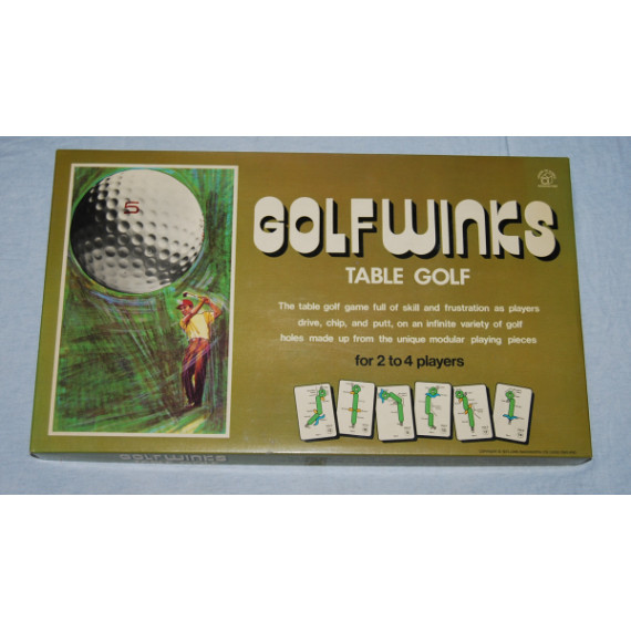 Golfwinks - Table Top Golf Game by Waddingtons (1973)