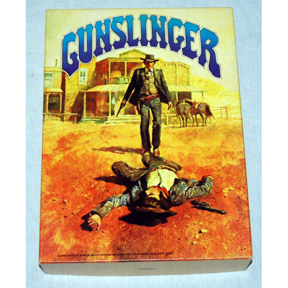 Gunslinger Western Board Game by Avalon Hill (1982)
