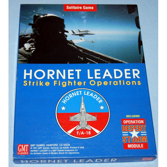 Hornet Leader - Strike Fighter Operations - Solitaire Strategy / War  Board Game by GMT (1991)