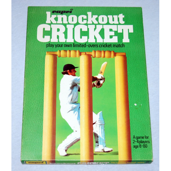 Knockout Cricket Board Game by Capri (1976) New