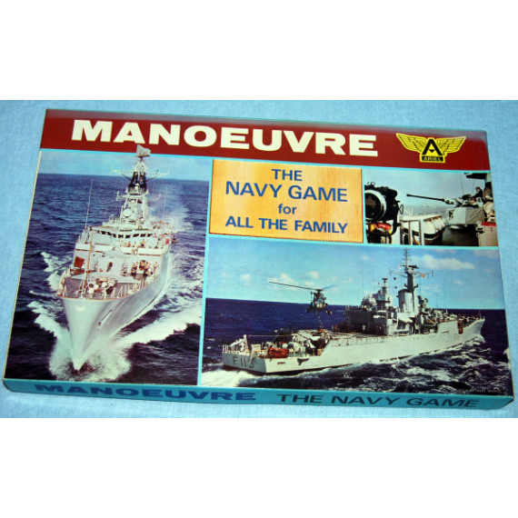 Manoeuvre  (aka Strategy) - The Navy Board Game by Ariel (1974)