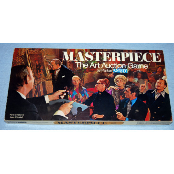 Masterpiece - The Art Auction Board Game by Parker (1970)