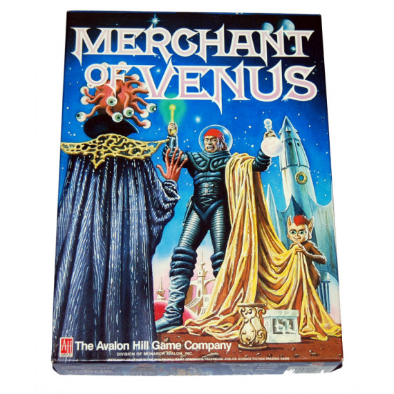 Merchant of Venus - Science Fiction Trading Game by Avalon Hill (1988)